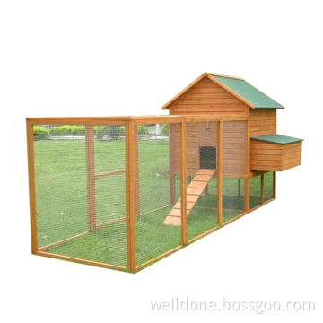 Large Wooden Waterproof Roof Chicken Coops